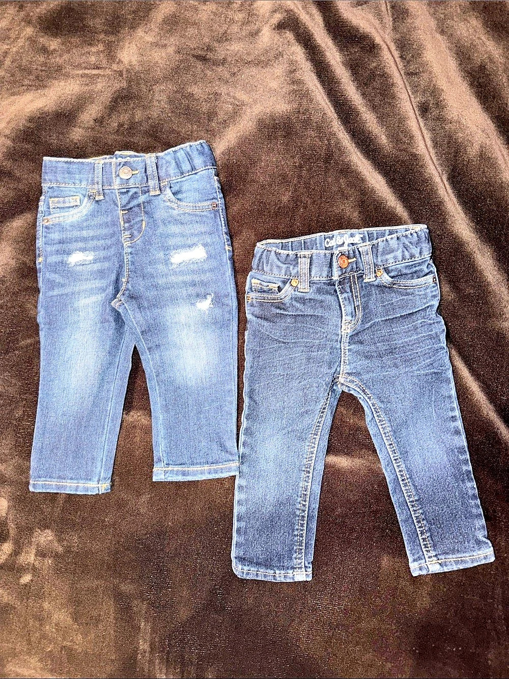 Girls Size 18M Blue Skinny Jeans